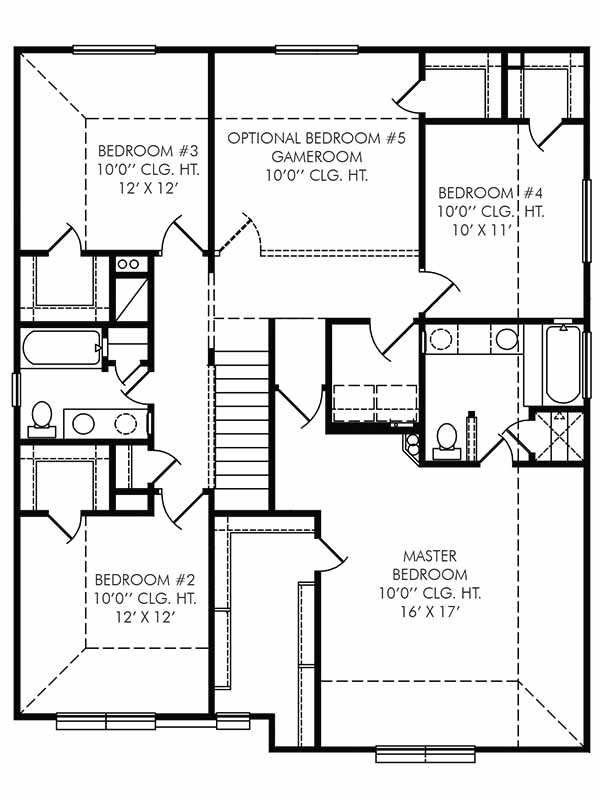 New 2-Story House Plans in Humble TX | The Silverstone at Atascocita ...